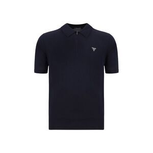 Prada Men Virgin Wool Polo Shirt